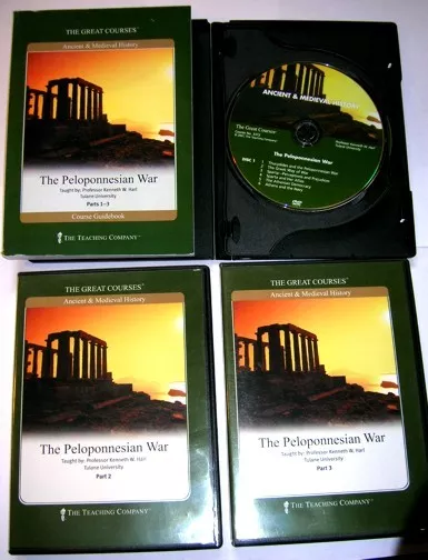 Teaching Co.Peloponnesian Krieg University DVD Kurs Athen Sparta Persia Delian