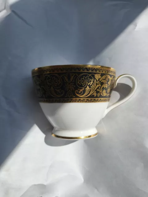 Minton Bone China Tea Cup  Black Gold - MINT