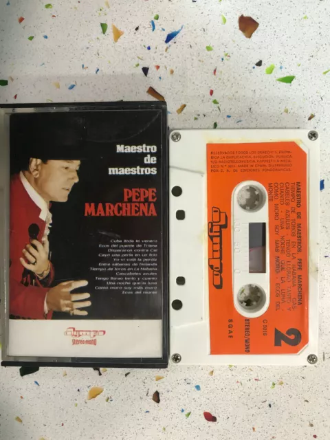 Pepe Marchena Cinta Cassette Cuba Linda Te Venero Ecos Del Puente De Triana ..