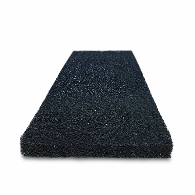Black Aquarium Fish Tank Cut to Fit Pre Filter Media Coarse Bio Sponge Foam Pad