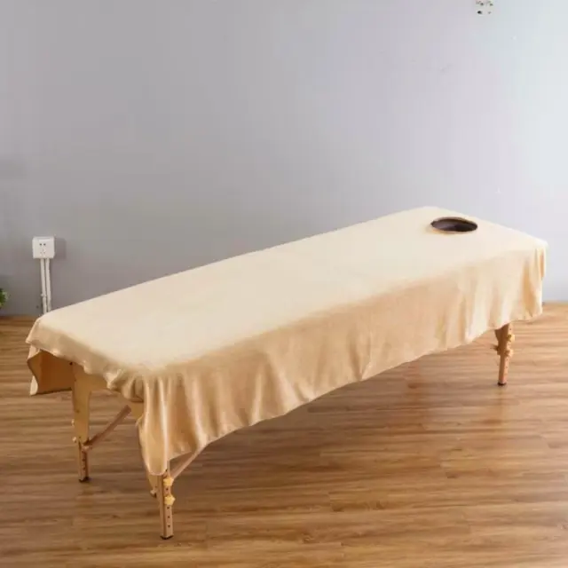 Lenzuola morbide tavolo da massaggio salone di bellezza - copriletto hotel