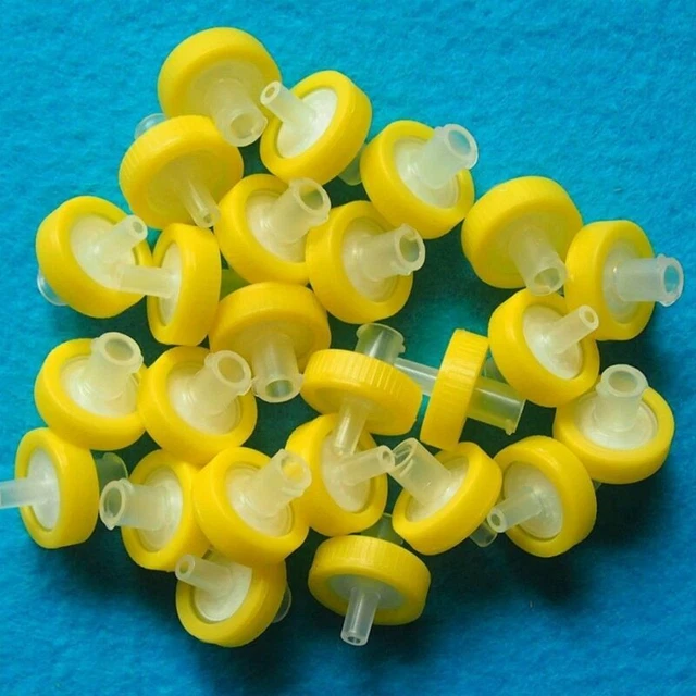 Industrial 5-25Pcs/lot PTFE Syringe Filters  Chemistry Labware