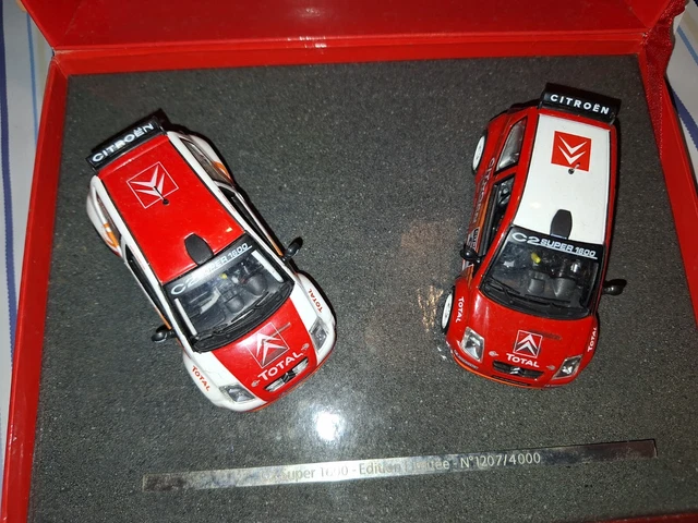 NOREV Coffret Citroën C2 Super 1600 limited edition only 4000