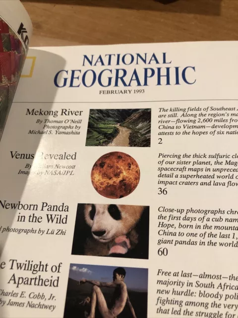 National Geographic Magazine February 1993 Vol. 183 No. 2 3