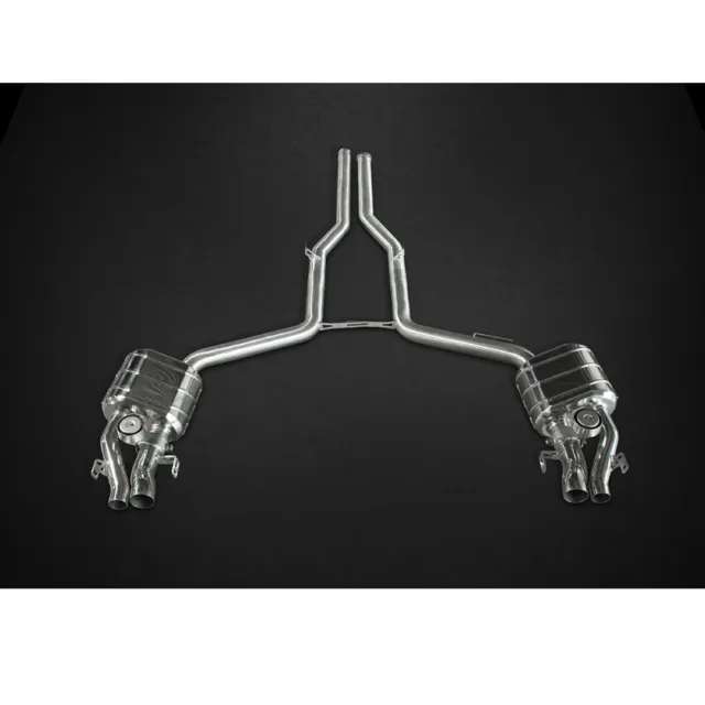 Capristo Mercedes E63S AMG Sedan 4matic S & 2WD Valved Exhaust System + Remote