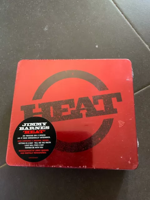 Jimmy Barnes-Heat-2 Cd In Metal Box -Brand new