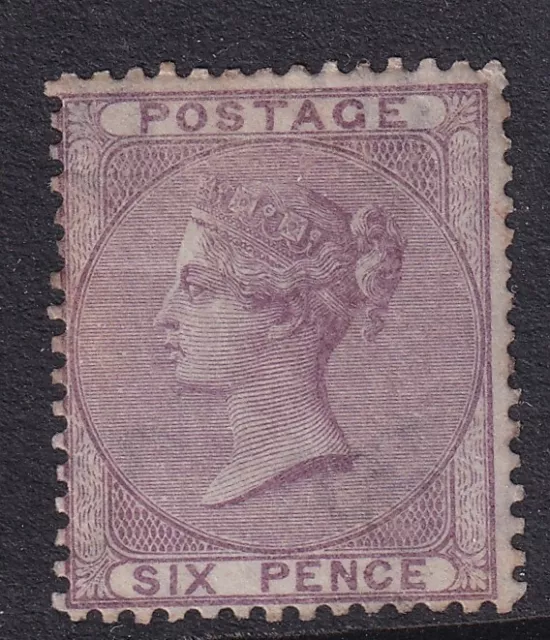 GB QV mounted mint (Traces of gum) Surface Printed SG68 6d lilac cat. £1350