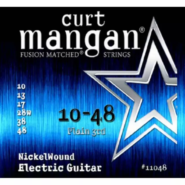 Curt Mangan Nickel-Plated 10-48 Electric Guitar Strings