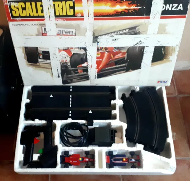 Scalextric Circuito Monza 8008 COMPLETO Coleccionista Exin CON COCHES