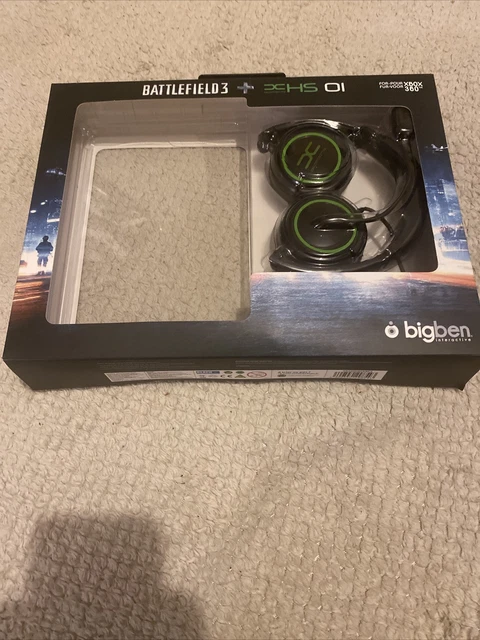 Pack Xbox 360 Battlefield 3 Limited Edition Avec Casque - Neuf Sous Blister