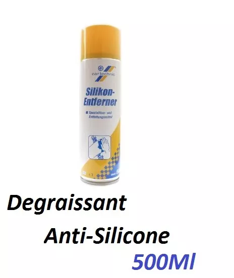 1x bombe 500Ml dégraissant de surface carrosserie peinture auto anti silicone