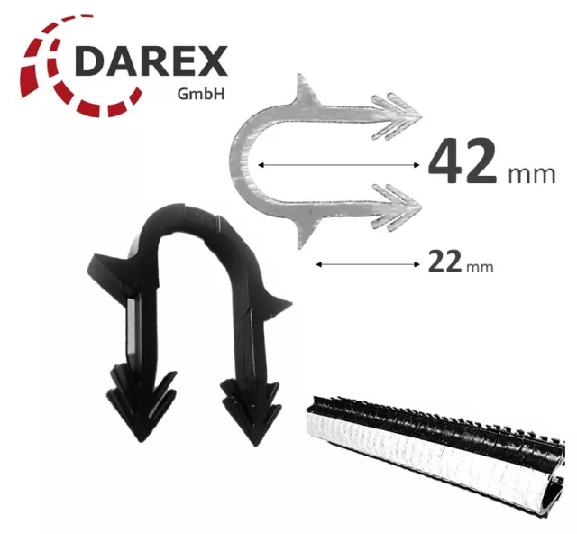 1000 - 12000 PROFI Tackernadeln Ankerclips für Fussbodenheizung - Flächenheizung