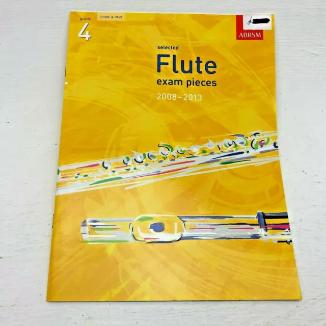 MUSIK Liedbuch Flöte Prüfungsstücke ABRSM Klasse 4 2008-13 Partitur und Teil