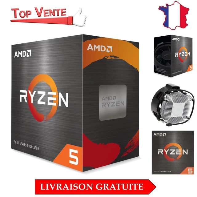 Ventilateur Processeur AMD Ryzen 5 Série 5000 - Refroidisseur D'origine - Ouvert Jamais Utilisé