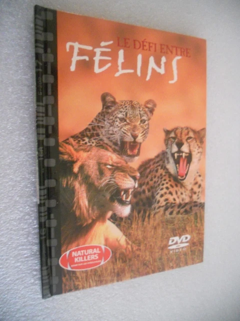 livre dvd natural killers le defi entre felins