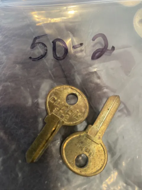 Curtis brand key blanks, SQ-2, locksmith, Set of 2