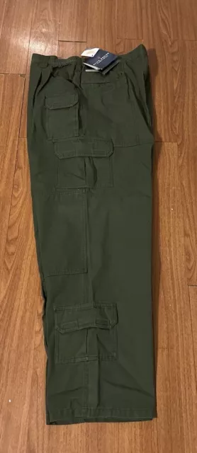 NEW Woolrich Elite Series Tactical Lightweight Ripstop OD GREEN Cargo Pant 44x34