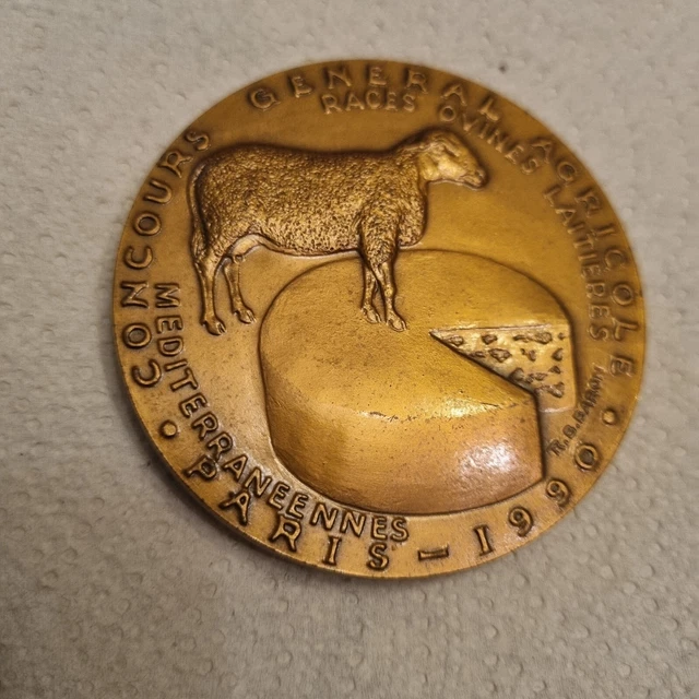 MEDAILLE DEBRONZE CONCOURS Général Agricole De Paris De