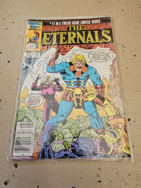 The Eternals #11 of 12 Marvel Comics Group Limited Series Comic Book Aug. 1986