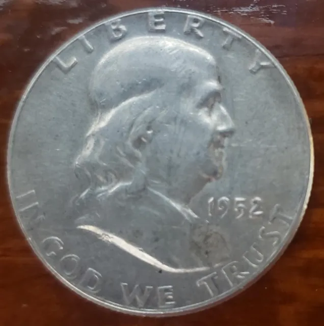1952  Ben Franklin Half Dollar