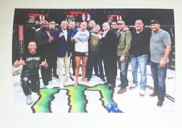 (2) Fedor Emelianenko Bellator 290 Retirement Fight with MMA Legends Photo Lot (2) Fedor Emelianenko Bellator 290 Retirement Fight with MMA Legends Photo Lot