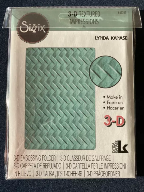 Sizzix 3-D Textured Impressions Embossing Folder - Art Deco