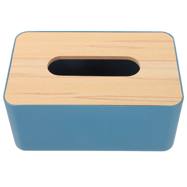 Contenitore E Portarotolo Per Carta Igienica In Acacia E MDF | Design Element Moderno | Adatto A Bagno E Casa