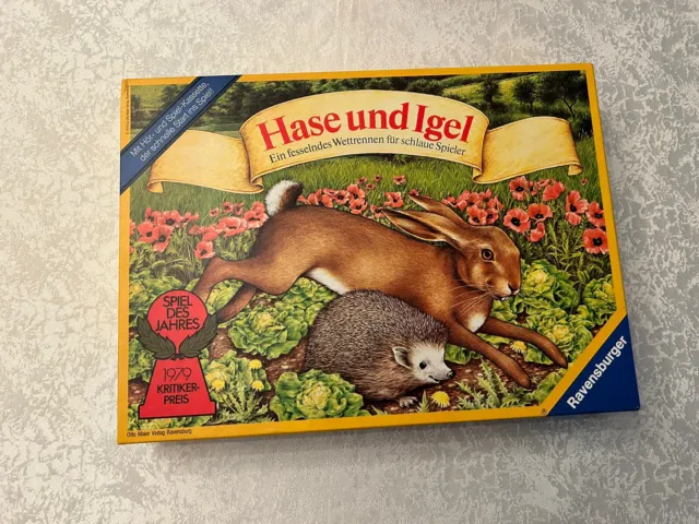 Hase und Igel 1992 Ravensburger Kinderspiel Spiel des Jahres