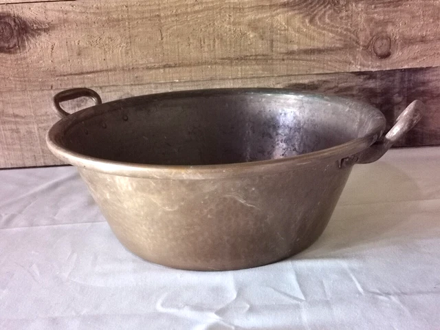 Bassine En Cuivre Jean Matillon Pour Confiture - 38 Cm, 2,8 Kg (occasion)