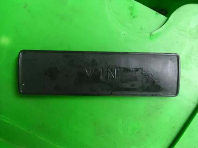 ⭐Yamaha Vity 125 Xc125 Vin Plate Cover Panel Trim ⭐Breaking Scooter ⭐Free Post⭐