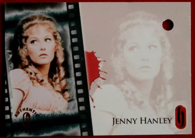 Hammer Horror Series 1 - JENNY HANLEY - UNSIGNED VOIDED Autograph Card HA4