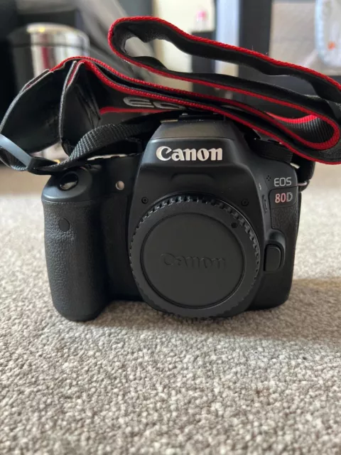 Canon EOS 80D 24.2MP Digital SLR Camera Body, 18-135mm Lens (Used)