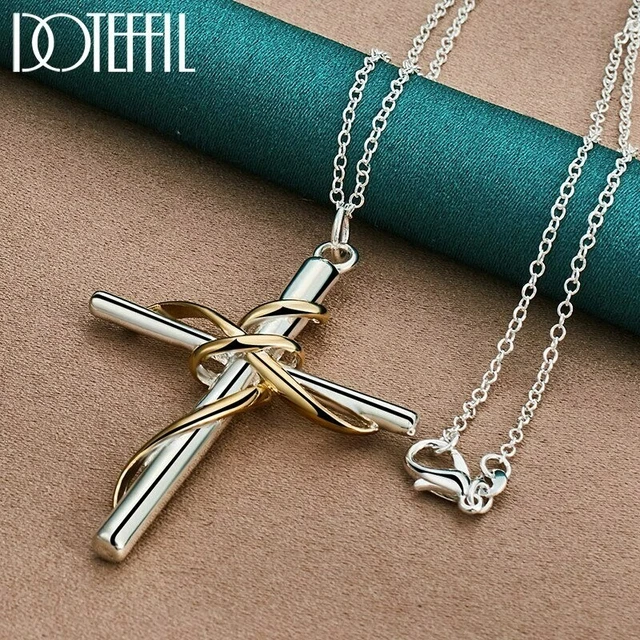 Rh macy and online co cross necklace