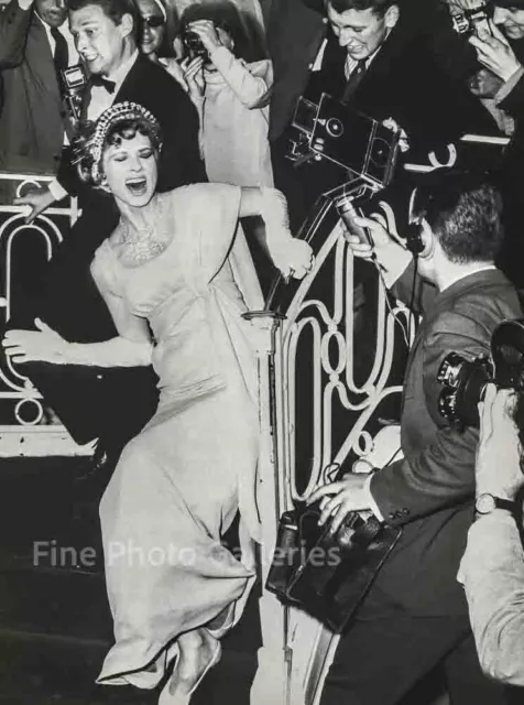 1962 Vintage RICHARD AVEDON Paris Female Evening Fashion Large Duotone Photo Art
