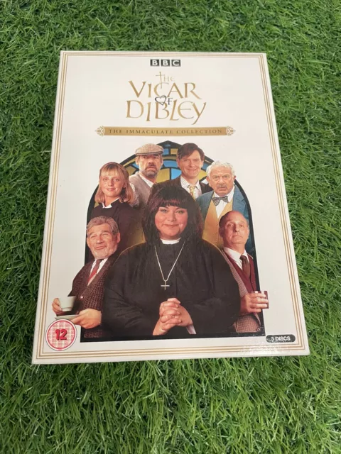 The Vicar of Dibley Immaculate Collection dvd box set 3 discs Series 1,2 & 3