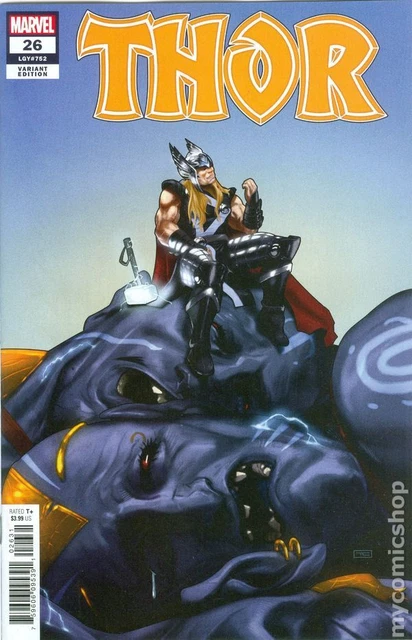 Thor #26C Clarke 1:25 Variant NM- 9.2 2022 Stock Image