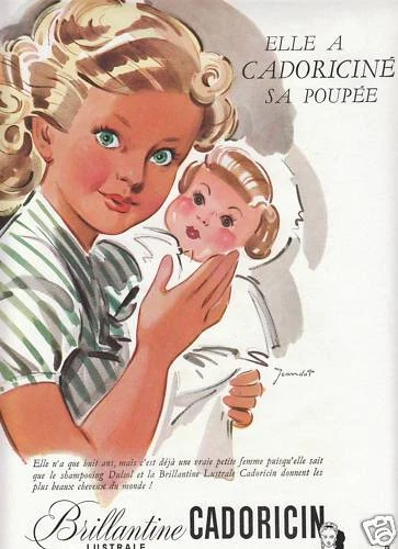 Publicité Ancienne Roja Brillantine - Original Magazine 1949, 23x31 Cm
