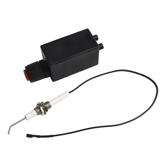 Bouton-poussoir D'allumage (interrupteur) Avec Base De Montage - Neuf, Garantie 6 Mois