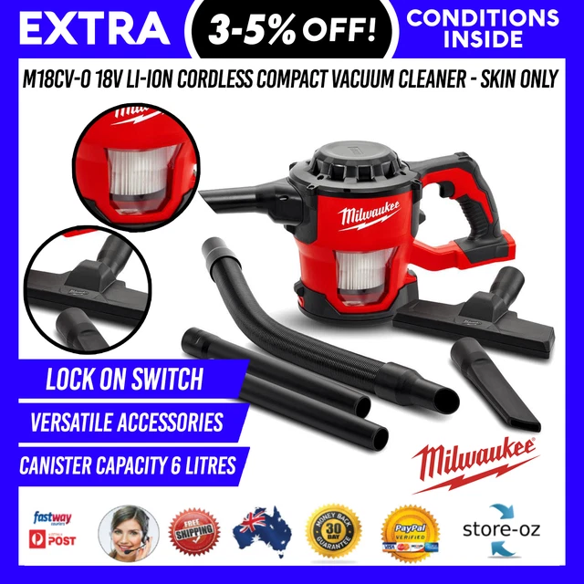 Milwaukee on sale handheld hoover