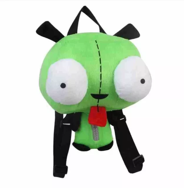 Girl's Zim Small Backpack Cute Plush Gir Women's Shoulder Anime kawaii Bag