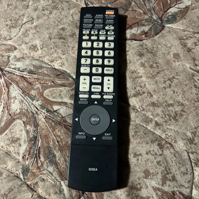 GXCC Replacement TV Remote Control For Sanyo LCD TVs – Fits DP26649, DP26640, DP42D23 & More