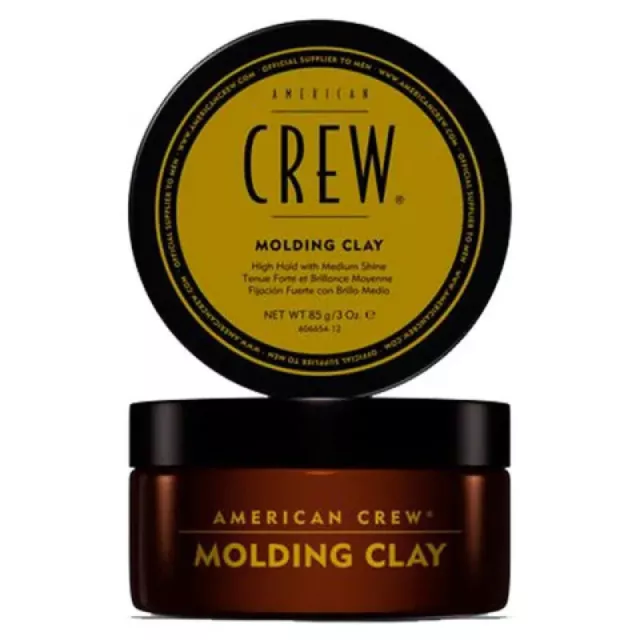 Cera Capelli American Crew Molding Clay Pasta Modellante Fissaggio Forte 85 gr.