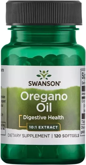 Swanson Huile d'origan premium 150 mg 120 gels mous