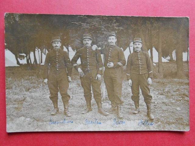 Militaria   :   Carte-Photo.
