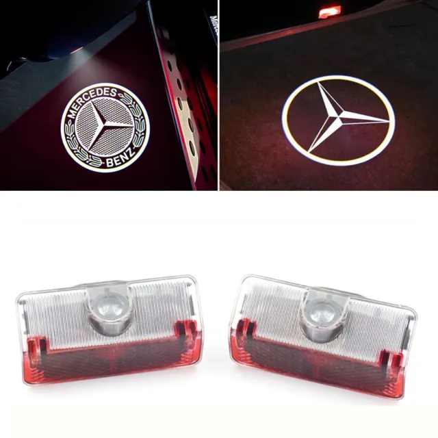2x LED Laser Projektor Türlicht für Mercedes W168 W169 W245 GLK