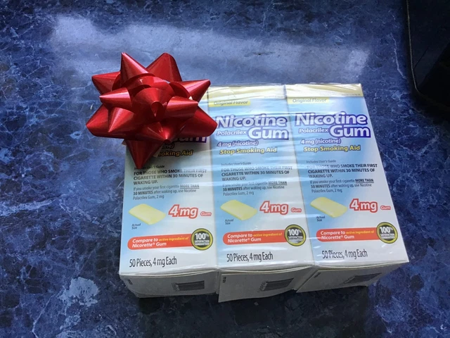 150 Goma de Nicoteno GOODSSENSE 4 mg Sabor Original VENCIMIENTO 01/24 MEJOR OFERTA en la red