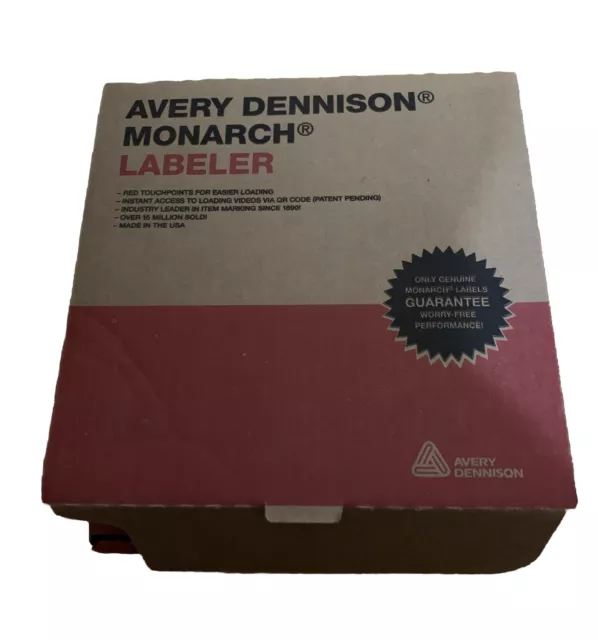 Monarch Labeler Avery Dennison Monarch 1140 1150 Series Labeler Red Touchpoints