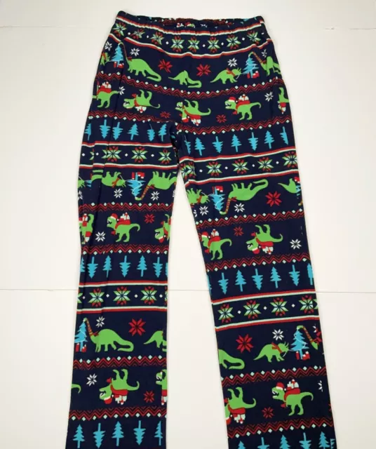 OLD NAVY BOYS Dinosaur Pajama Pants Christmas Fleece Size XXL (18) $15. ...