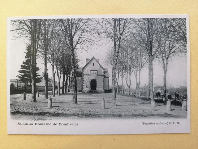 Carte Postale Ancienne - Combreeux - Intérieur De La Scierie - Début 1900 - Rare