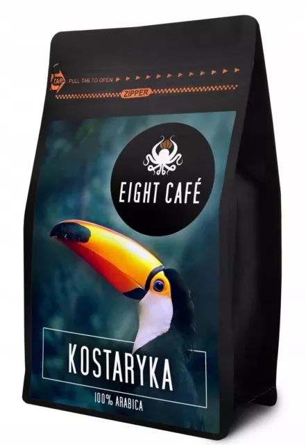 500G Café aus COSTA RICA Frisch geröstete Kaffeebohnen ganze Bohnen 100%ARABICA